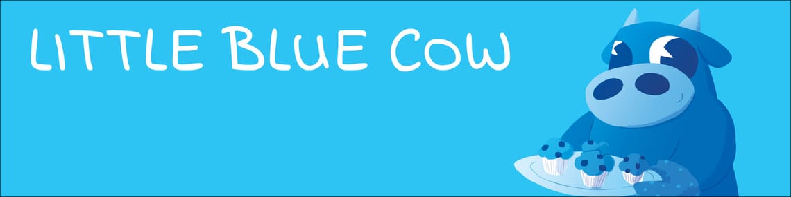 LITTLE BLUE COW